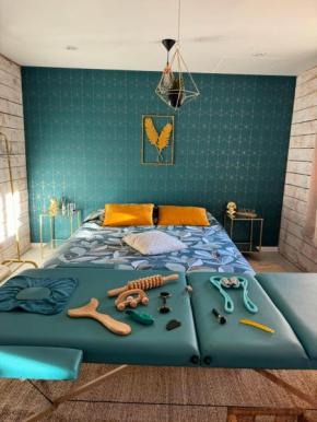 Chambre Zen Harmonie Dorée